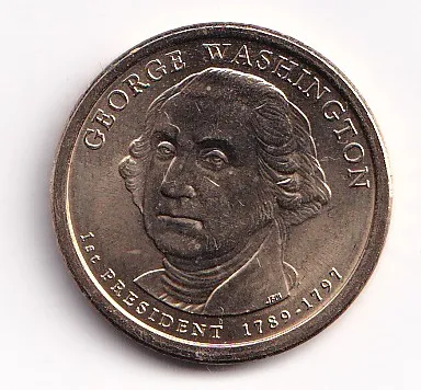 1 dollar 2007,Washington,USA