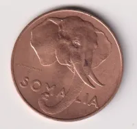 10 cent 1950,Somálsko