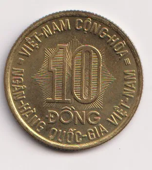 10 dong 1974,Jižní Vietnam
