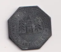 10 Pf ,Liebaui,Německo