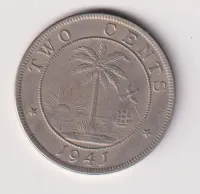 2 cent 1941,Liberie