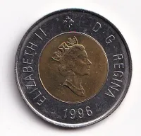 2 dollar 1996,Kanada