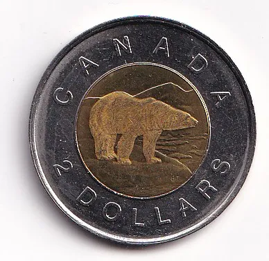 2 dollar 1996,Kanada