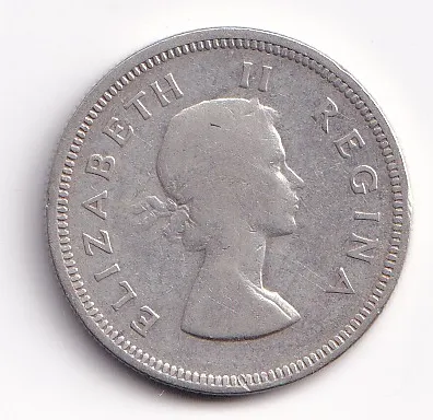 2 schilling 1954,Jižní Afrika