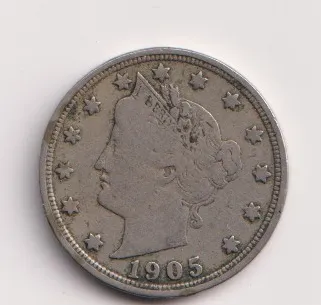 5 cent 1905,USA