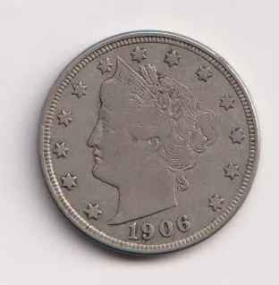 5 cent 1906,USA