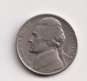 5 cent 1964,USA
