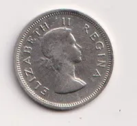 6 pence 1953,Jižní Afrika