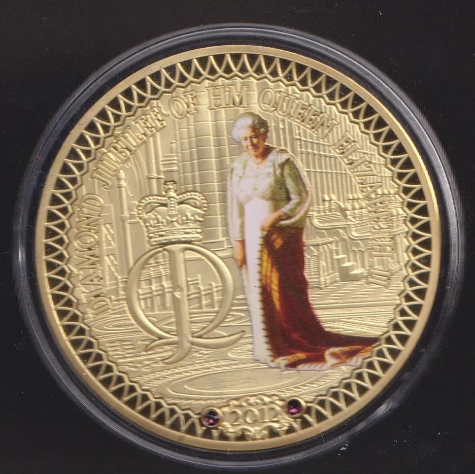 Alžběta II.portrétní medaile-průměr 70 mm,V.Británie