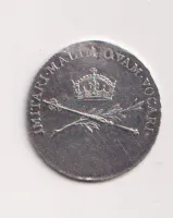 korunovační žeton 1792,Praha,M.Terezie,manželka Františka II 1792,dirka