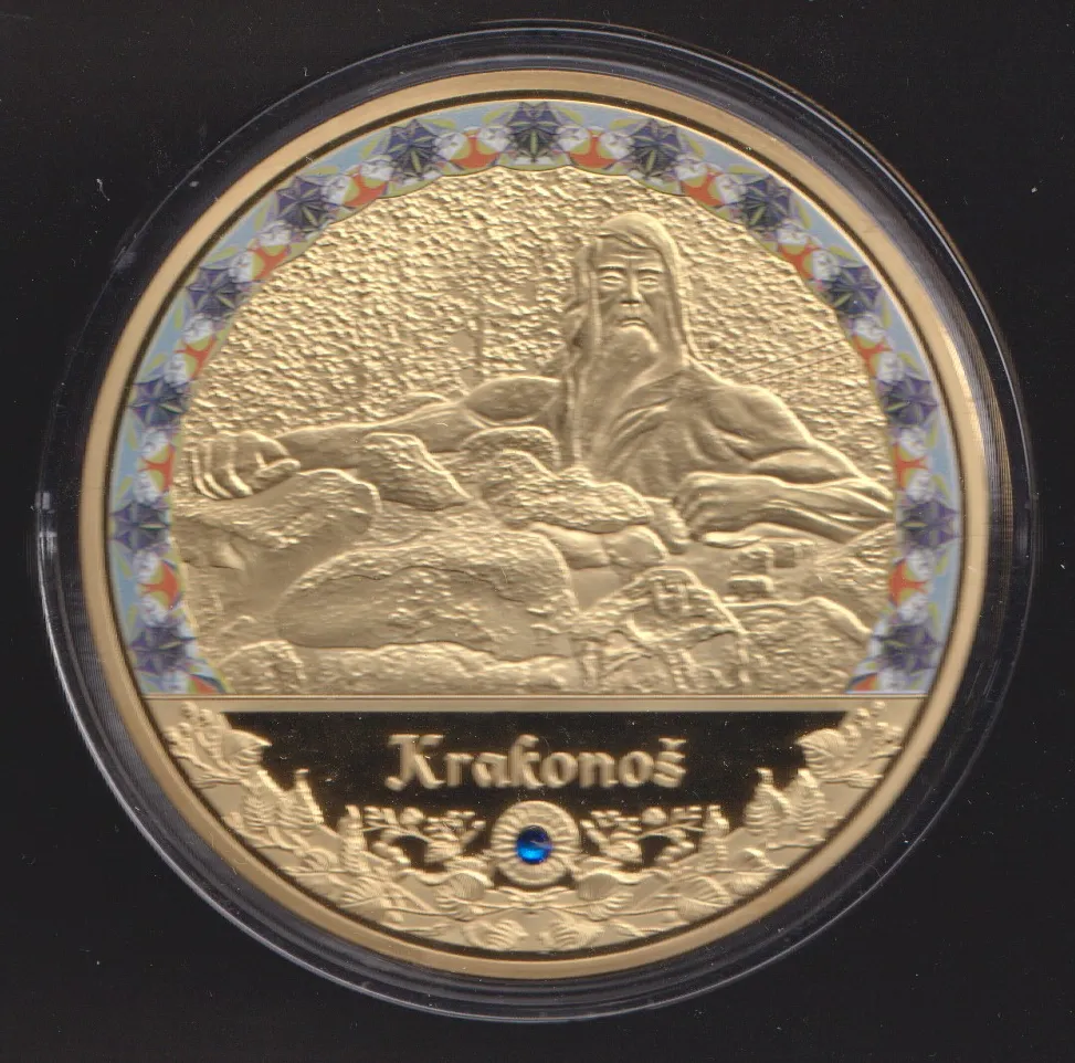 Krakonoš-české pověsti-průměr 70 mm,ČR
