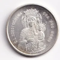 medaile Jan Pavel II-postříbřená,Polsko