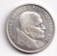 medaile Jan Pavel II-postříbřená,Polsko