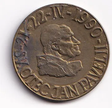 návštěva papeže Jana Pavla II 1990,ČSR