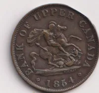 ? pence 1854,Kanada