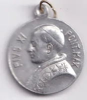 pontifikační medaile Pius XI.,Vatikán