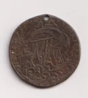 sv.Jiří zabíjí draka,průměr 23 mm