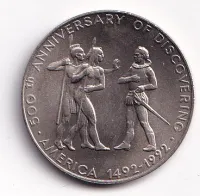 žeton,objevení Ameriky,USA