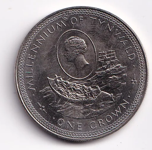 1 crown 1979,Isle of Man