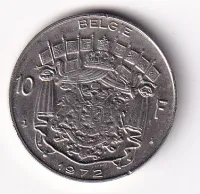 10 frank 1972,Belgie