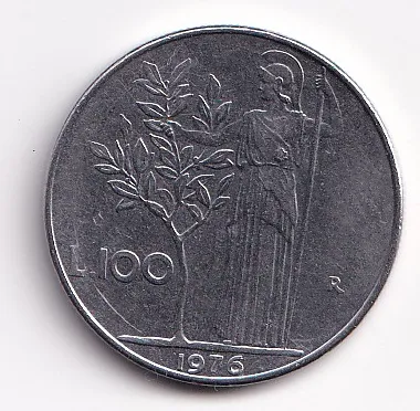 100lir 1976,Itálie