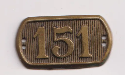 Štítek 151 pluk,čsr