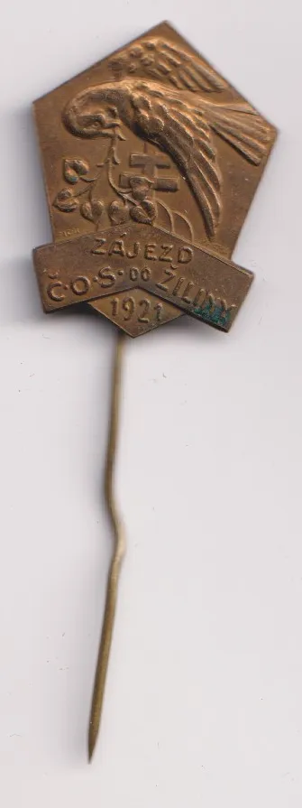 zájezd ČSOS do Žiliny 1921,ČSR