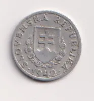 20 haléř 1942,Slovenský štát
