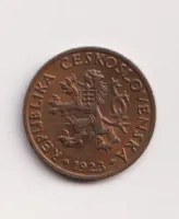 5 haléř 1923,ČSR