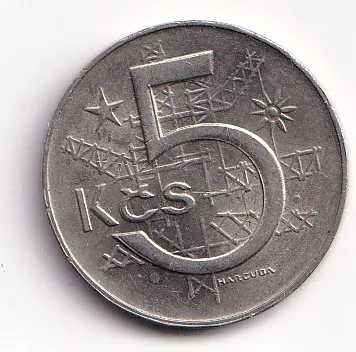 5 Kčs 1981.ČSSR