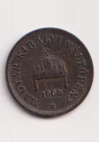 1 fillér 1900 KB.,Uhry