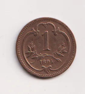 1 haléř 1894.,Rakousko