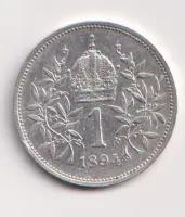 1 koruna 1894.,Rakousko