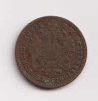 1 krejcar 1881,Rakousko