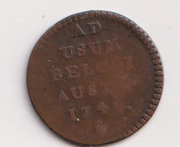 1 liard 1744,Marie Terezie,Rakousko