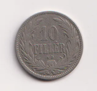 10 fillér 1892,KB.,Uhry