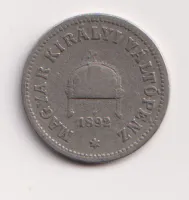 10 fillér 1892,KB.,Uhry
