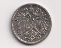 10 haléř 1909,stav,Rakousko
