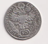 10 krejcar 1771 CK,Marie Terezie,Rakousko