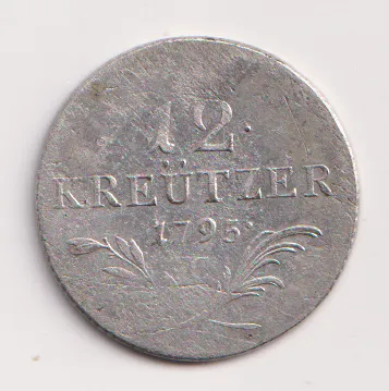 12 krejcar 1795 C.,František II.,Čechy