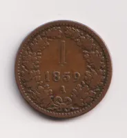 1krejcar 1859 A,Rakousko