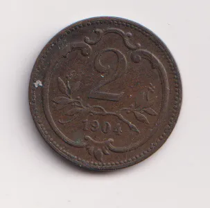 2 haléř 1903.,Rakousko