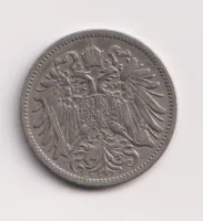 20 haléř 1893.,Rakousko