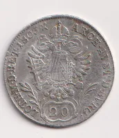 20 krejcar 1803 B.,František II.,Uhry