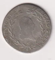 20 krejcar 1804 G.,František II.,Rakousko
