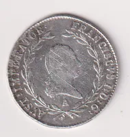 20 krejcar 1815 A.,František II.,Rakousko