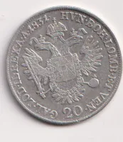 20 krejcar 1831 A.,František II.,Rakousko