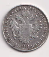 20 krejcar 1831 A.,František II.,Rakousko