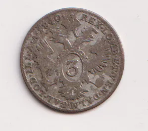 3 krejcar 1840 A.,Ferdinand V.,Rakousko