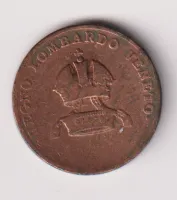 5 centesimo 1822 V.,František II.,Rakousko